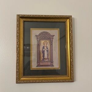 Angel Barbiel (Angle of blessing) Framed Religious Artwork